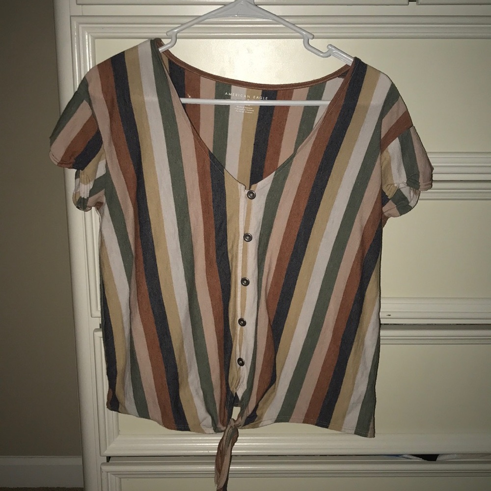 Button Tee from American Eagle
